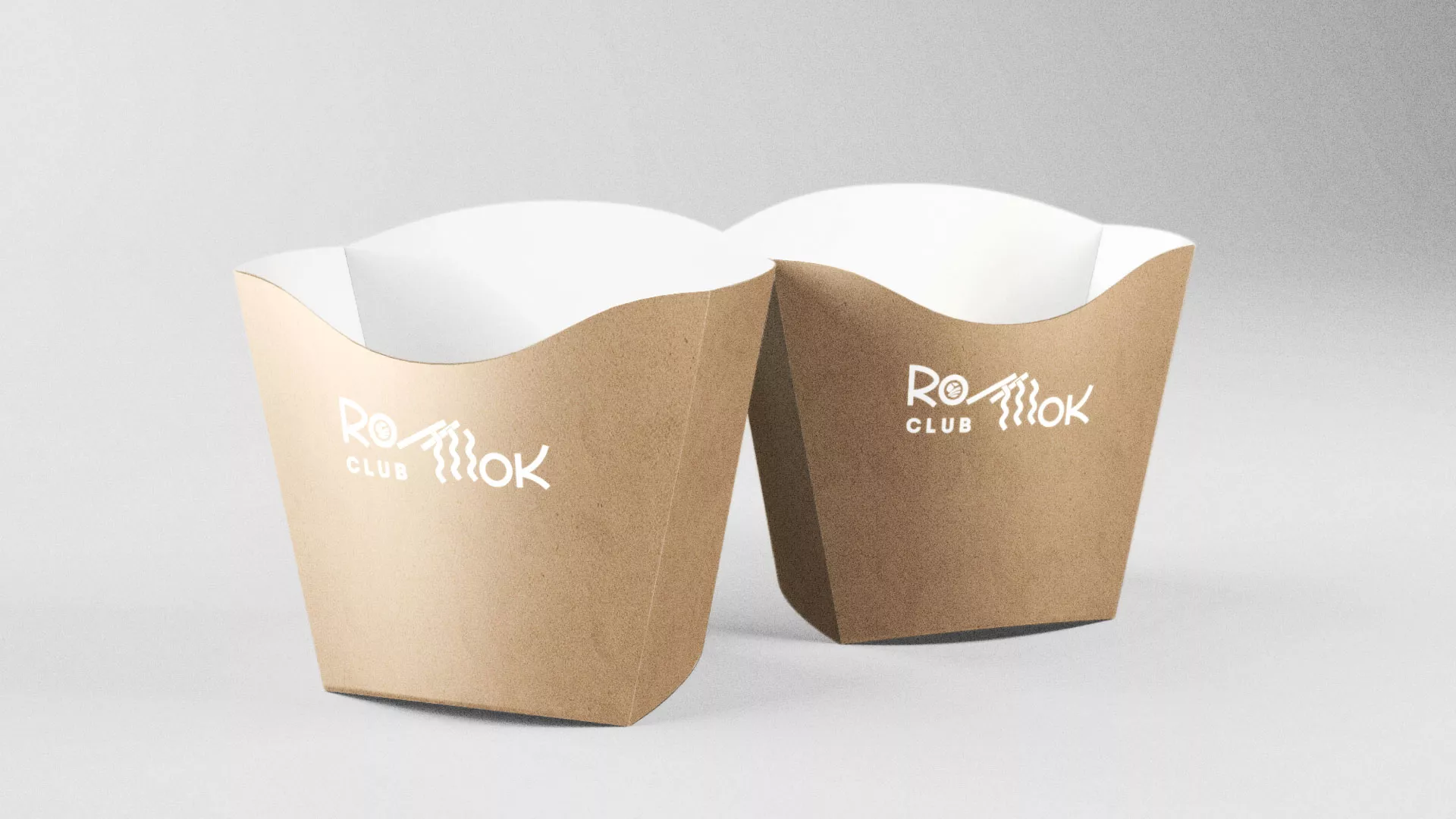 Создание логотипа суши-бара «Roll Wok Club» в Урус-Мартане