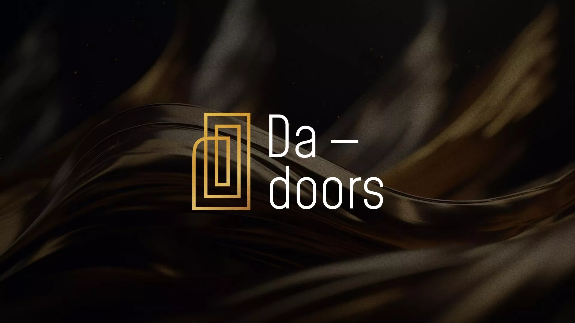 Разработка логотипа для компании «DA-DOORS» в Урус-Мартане